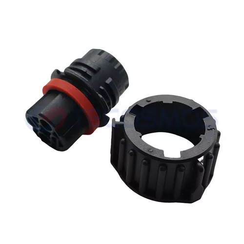 Waterproof IP66 Copper Contact Nylon ABS Housing Reverse Switch Solenoid Valve Plug for Car 4-Pin Female 1-967325-1 - image 3